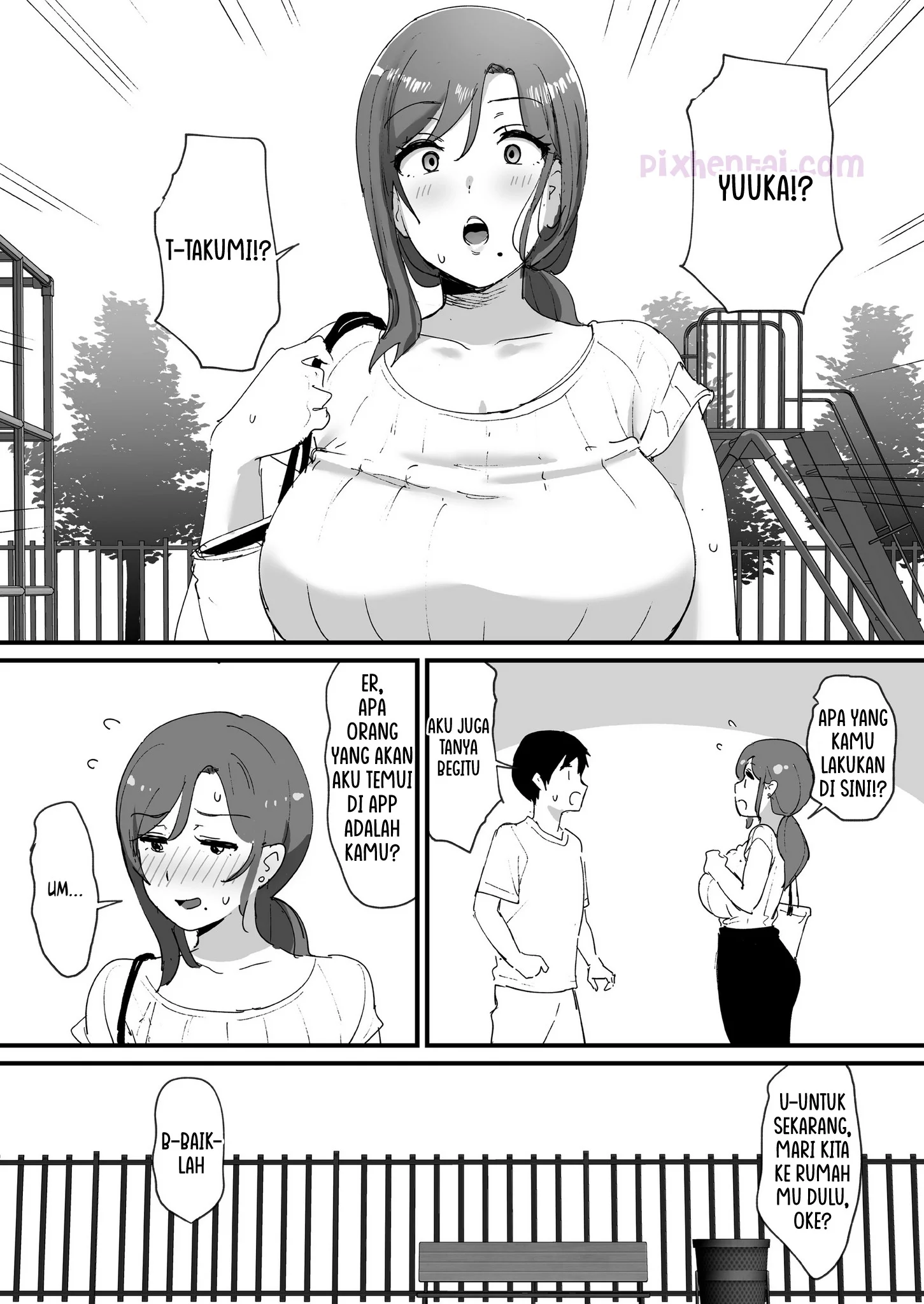 Komik hentai xxx manga sex bokep Matched With My Friends Mom on a Dating App 8